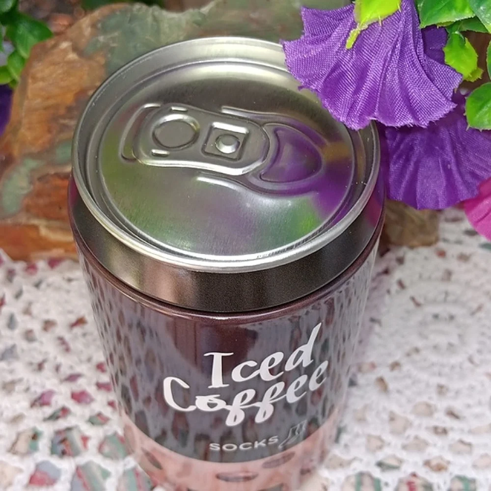 🆕️LAST 1🎉ICED COFFEE NOVELTY COLORFUL UNIQUE SOCKS/ 1 SET IN COFFEE 